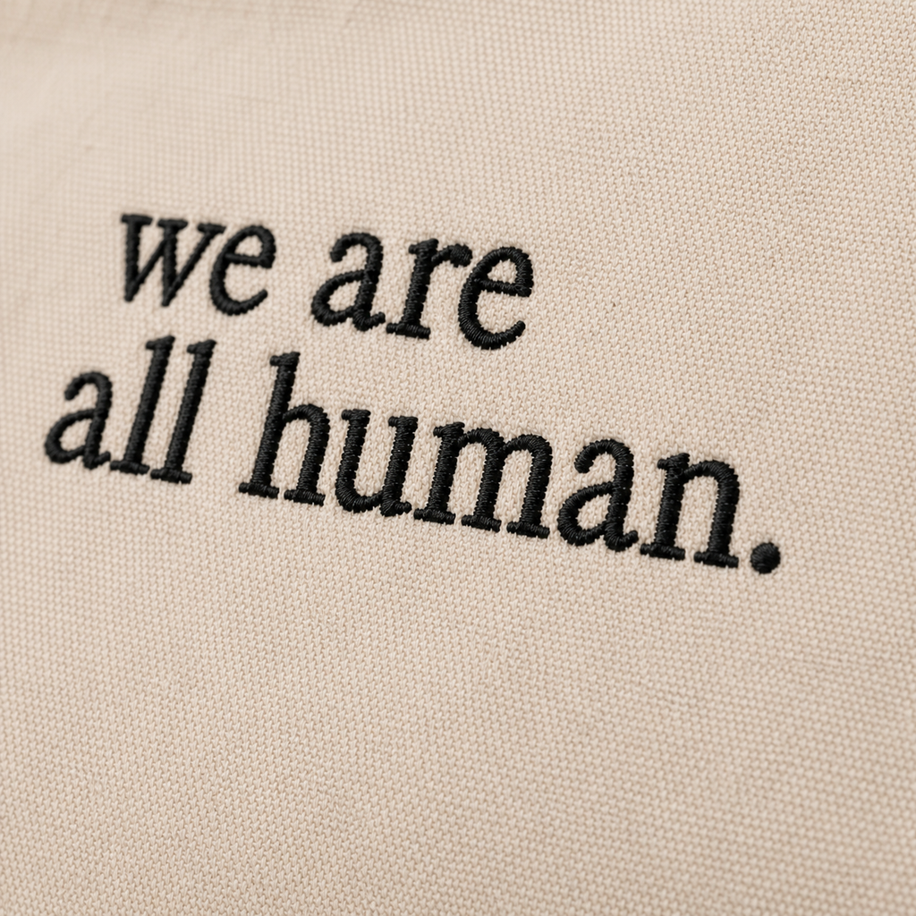 “We Are All Human” Tote (Pre-Order)